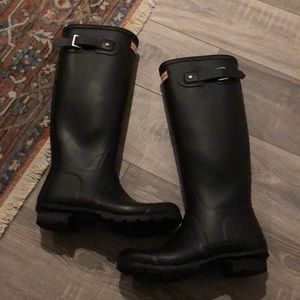 Hunter tall boots